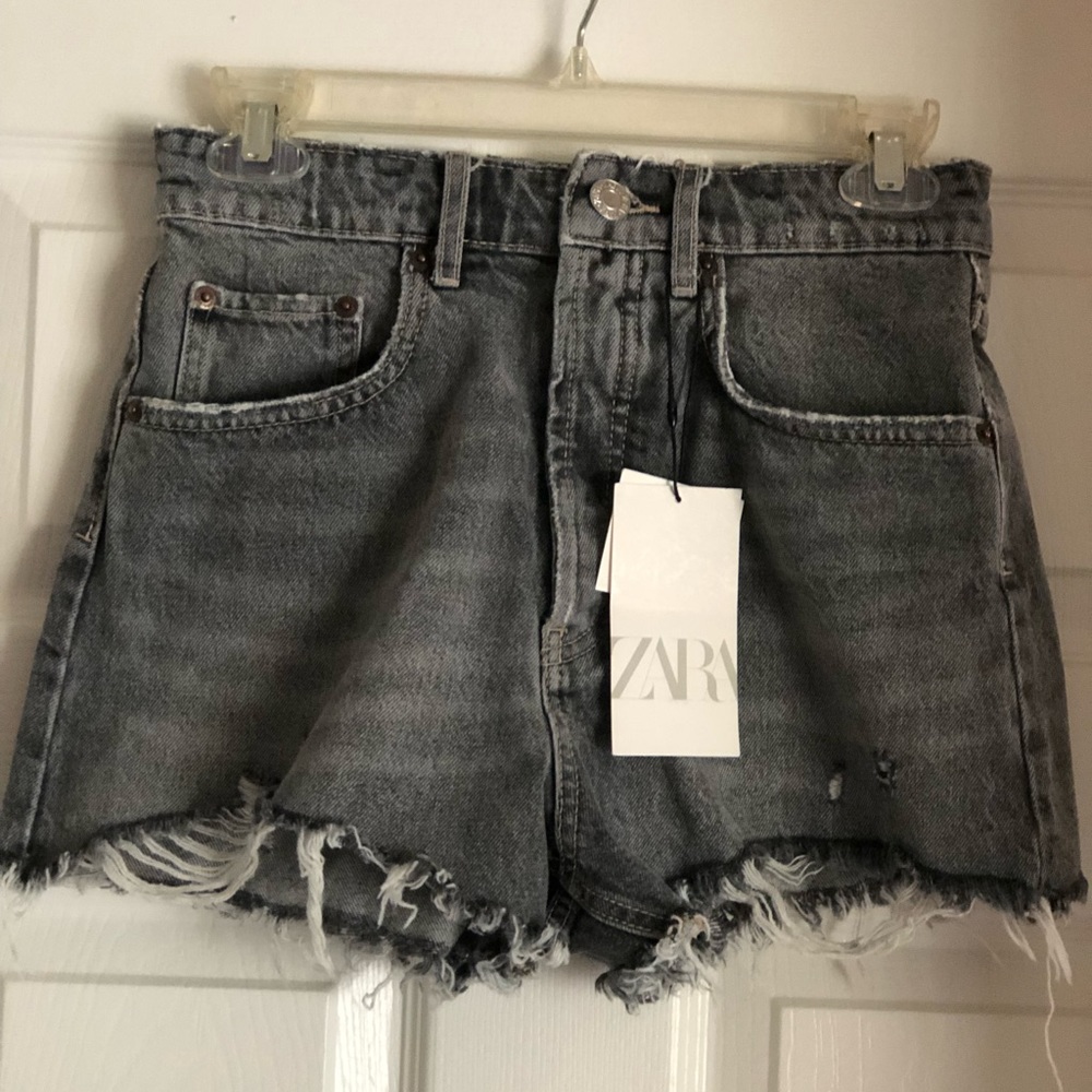 Zara High Rise Shorts